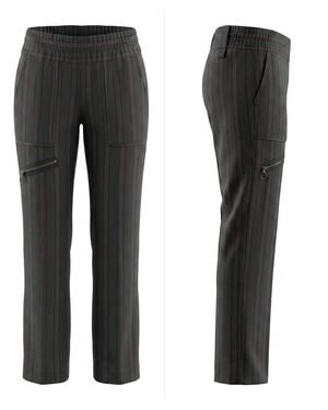 Billtornade Wool Blend Gray Pinstripe Straight Leg Pants Men Size 34